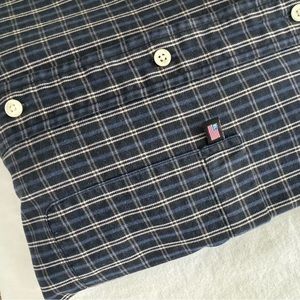 Ralph Lauren Polo Jean Company Button Down Long Sleeve Plaid Mens Size L